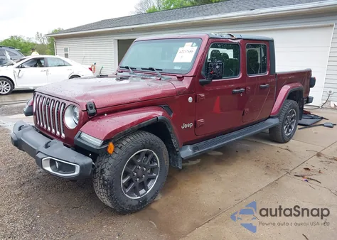 2021 Jeep Gladiator Overland 4X4 из США, поврежденный, VIN 1C6HJTFGXML555622
